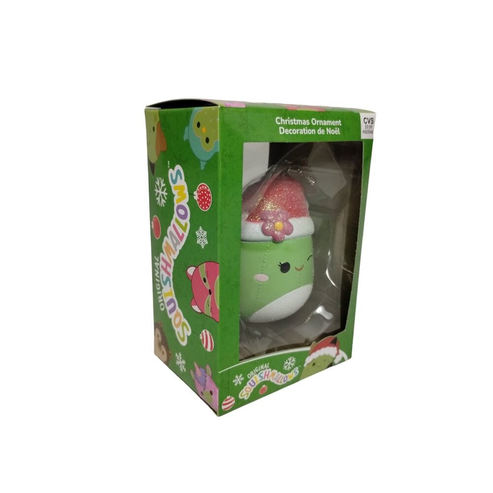 Squishmallows Maritza Cactus 3 in Christmas Tree Holiday Ornament Kurt Adler New